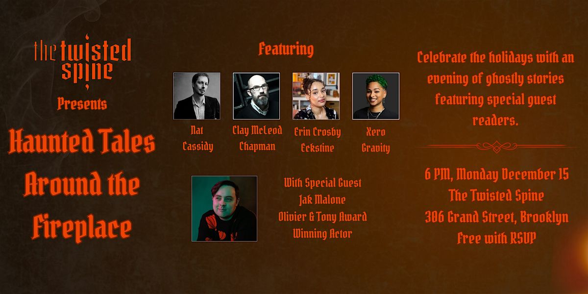 Ghostly Tales Around the Fireplace at The Twisted Spine