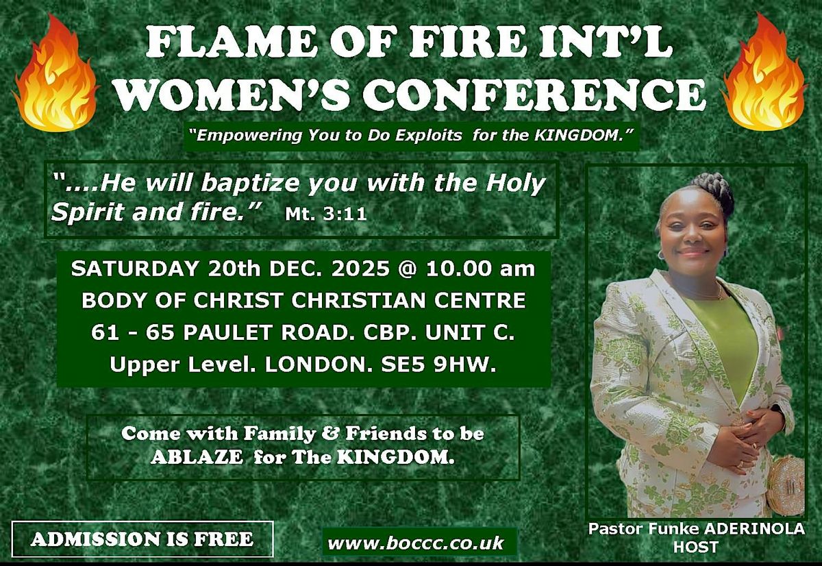 Flame of Fire Int'l Women's Conference