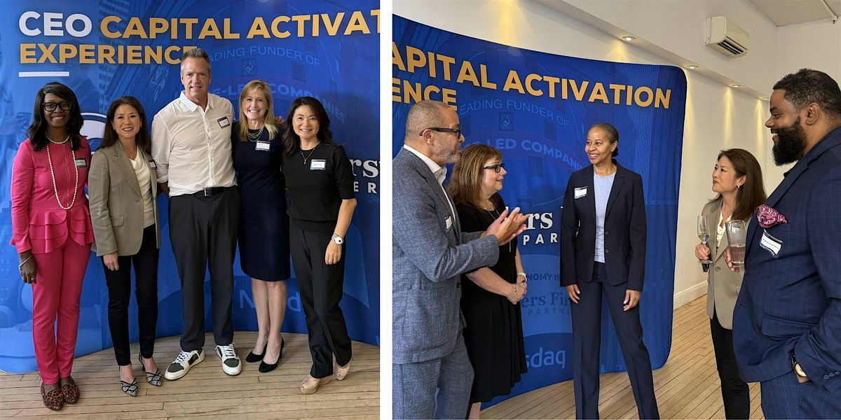 Chicago CEO Capital Activation| Founder\u2013Funder Growth & Capital Summit