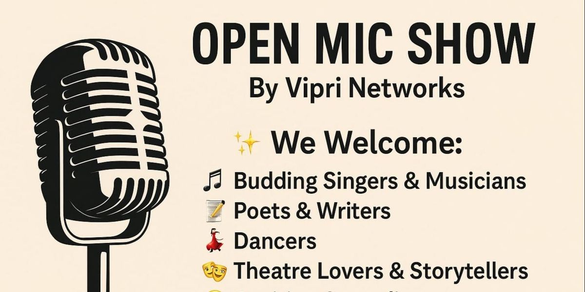Open Mic Show - An Evening to Remember