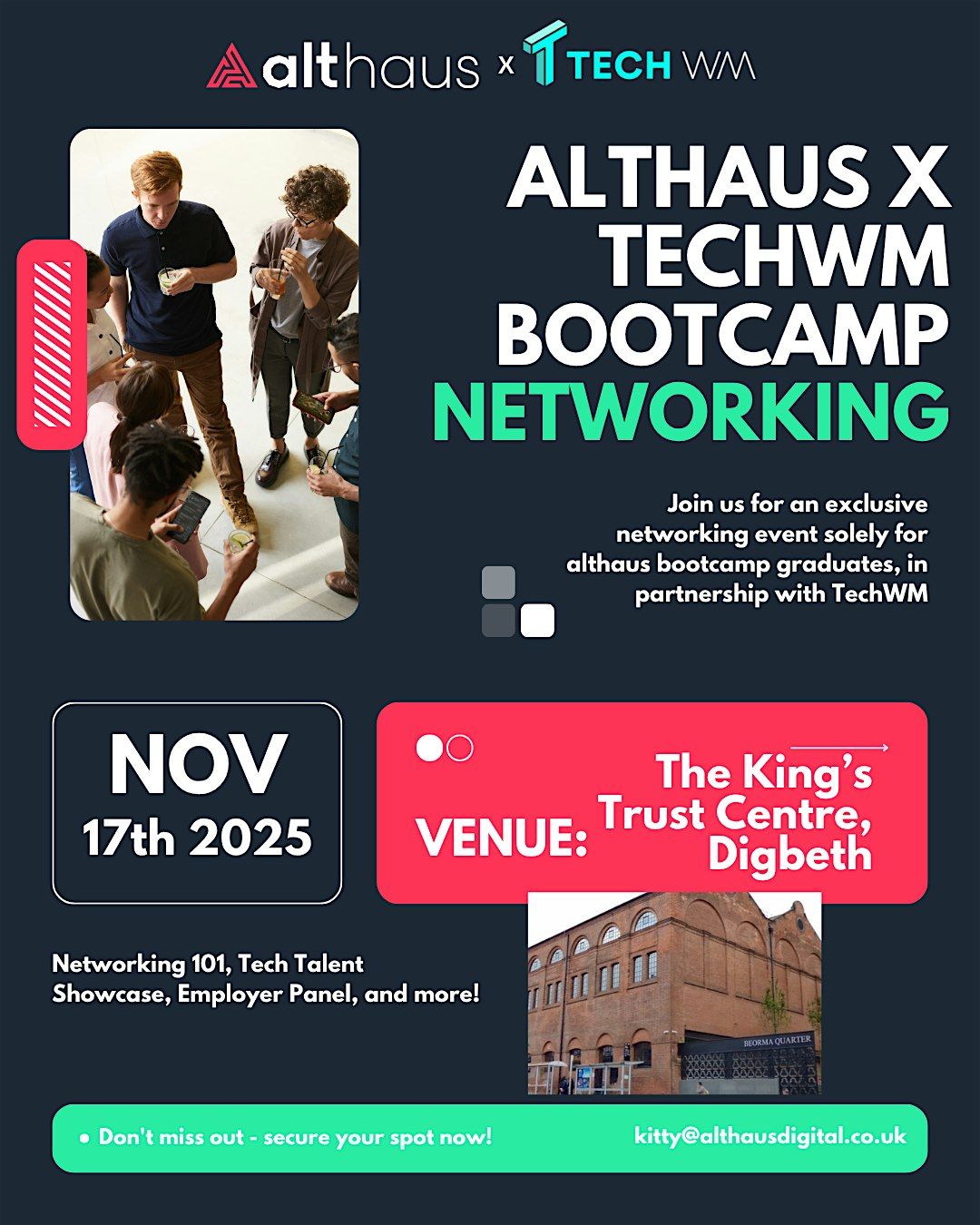 Althaus x TechWM Talent Showcase & Networking