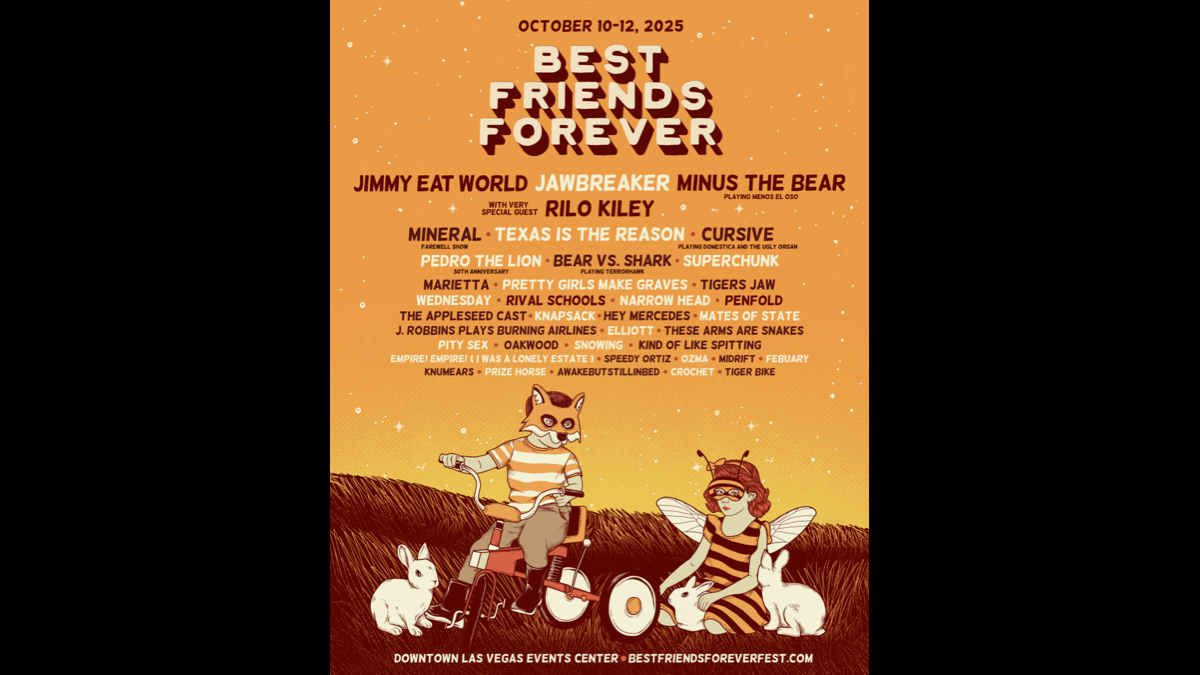 Best Friends Forever Fest: Jimmy Eat World Jawbreaker & Minus the Bear - 3 Day Pass