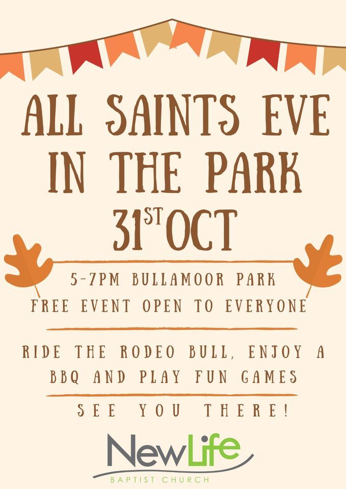 All Saints Eve in the Park 31 October 2022 Bullamoor Park, Bullamoor Road, Northallerton