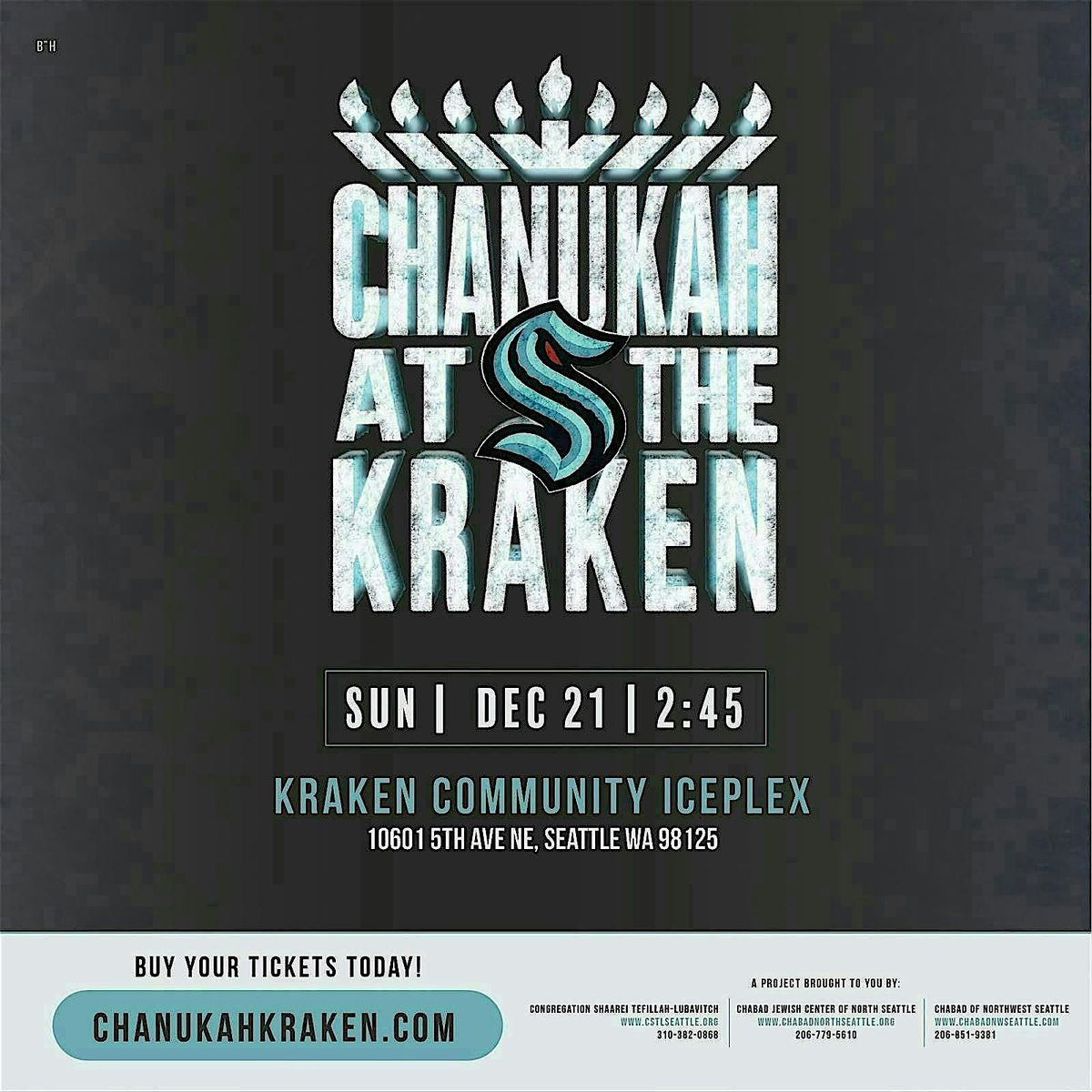 Chanukah at the Kraken Iceplex