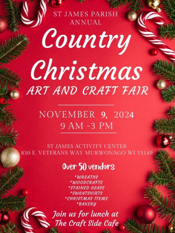 St. James Parish Country Christmas Art & Craft Fair 2024 St James