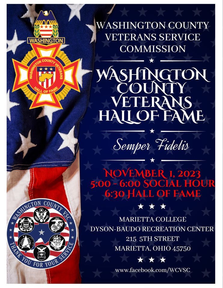 2023 Washington County Veterans Hall of Fame Ceremony 