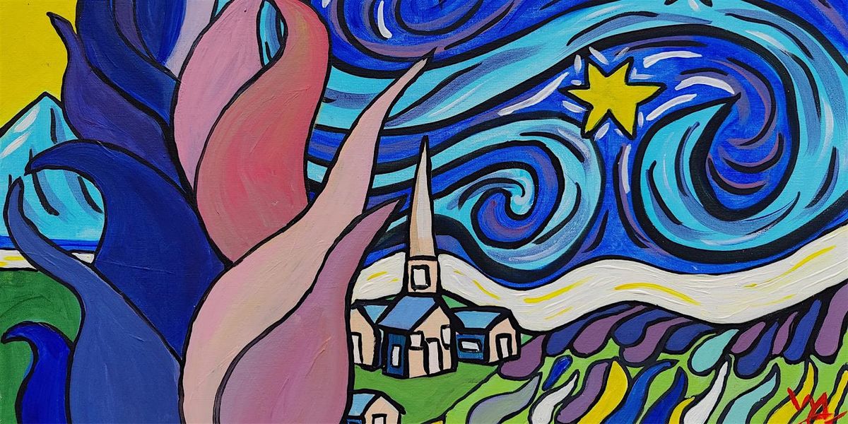 Paint Van Gogh In Pop Art, London