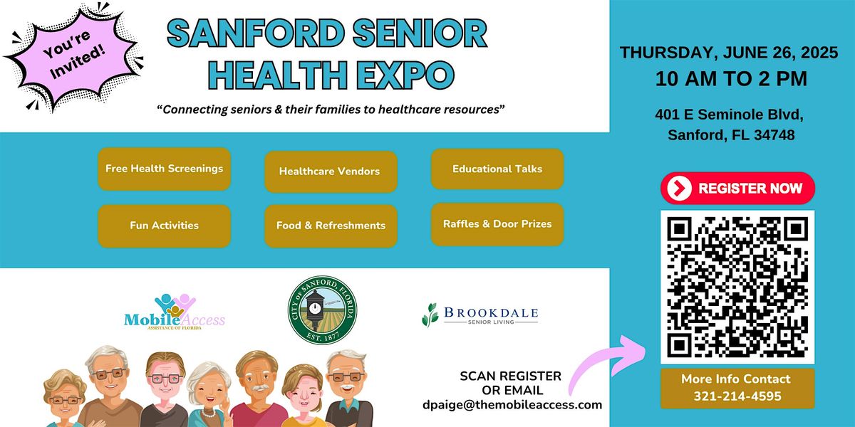 2nd Annual  Sanford Senior Health Expo