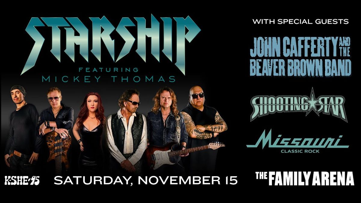 Starship with John Cafferty at Family Arena