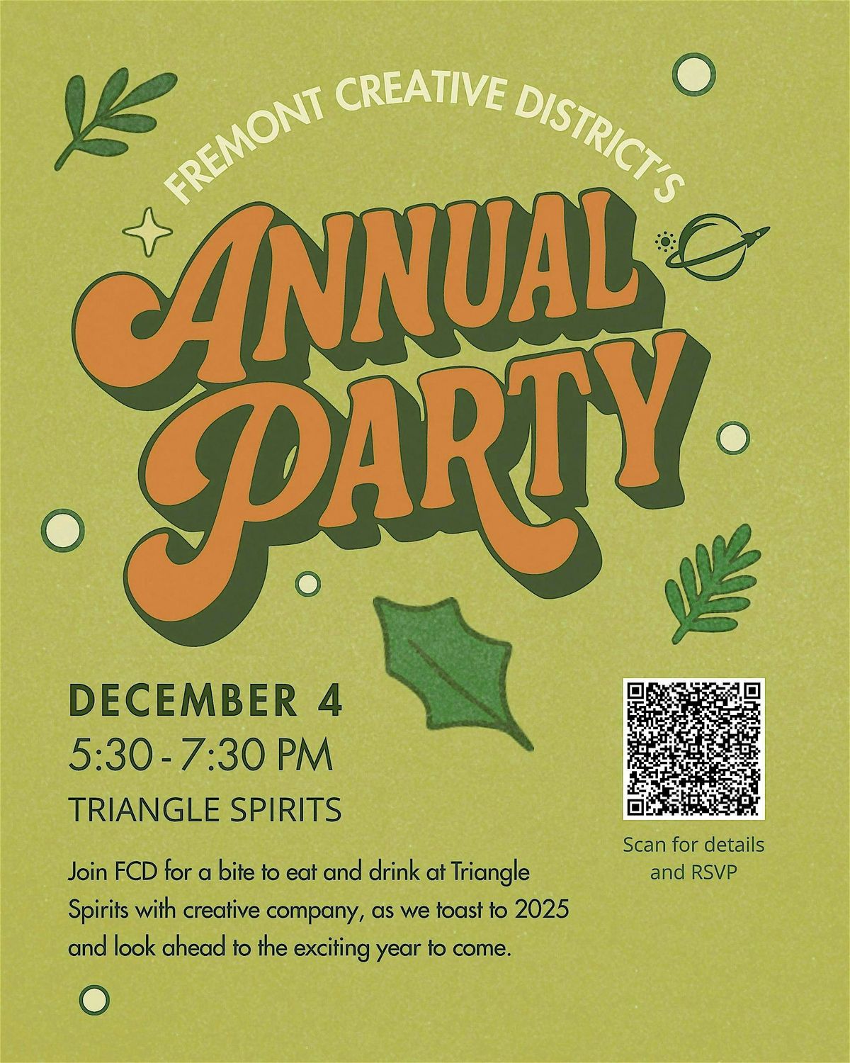 Fremont Creative District's Annual Party