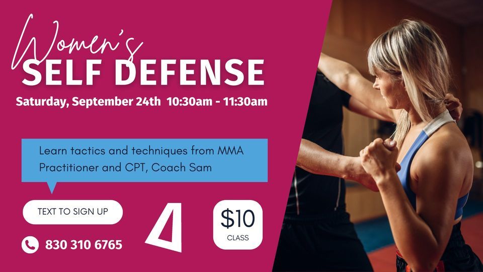 Womens Self Defense with Coach Sam | Delta Life Fitness - New Braunfels ...