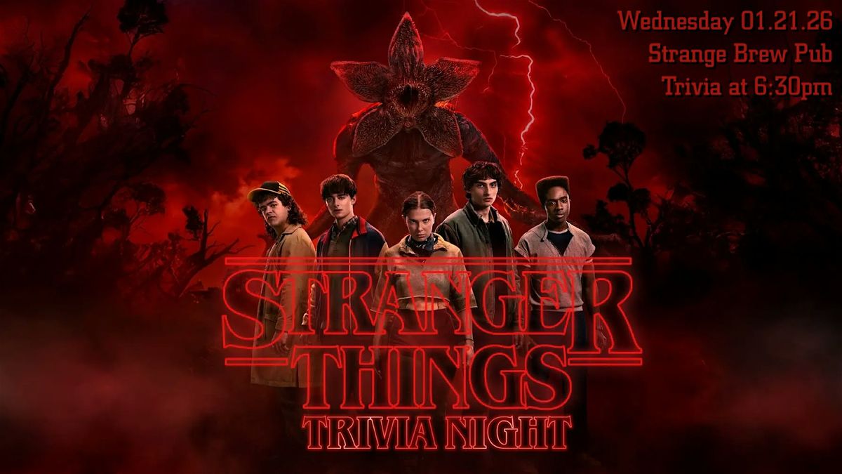 Stranger Things Trivia Night
