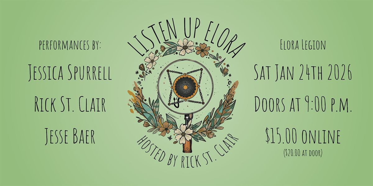 Listen Up Elora #1 - Jessica Spurrell, Rick St. Clair, Jesse Baer