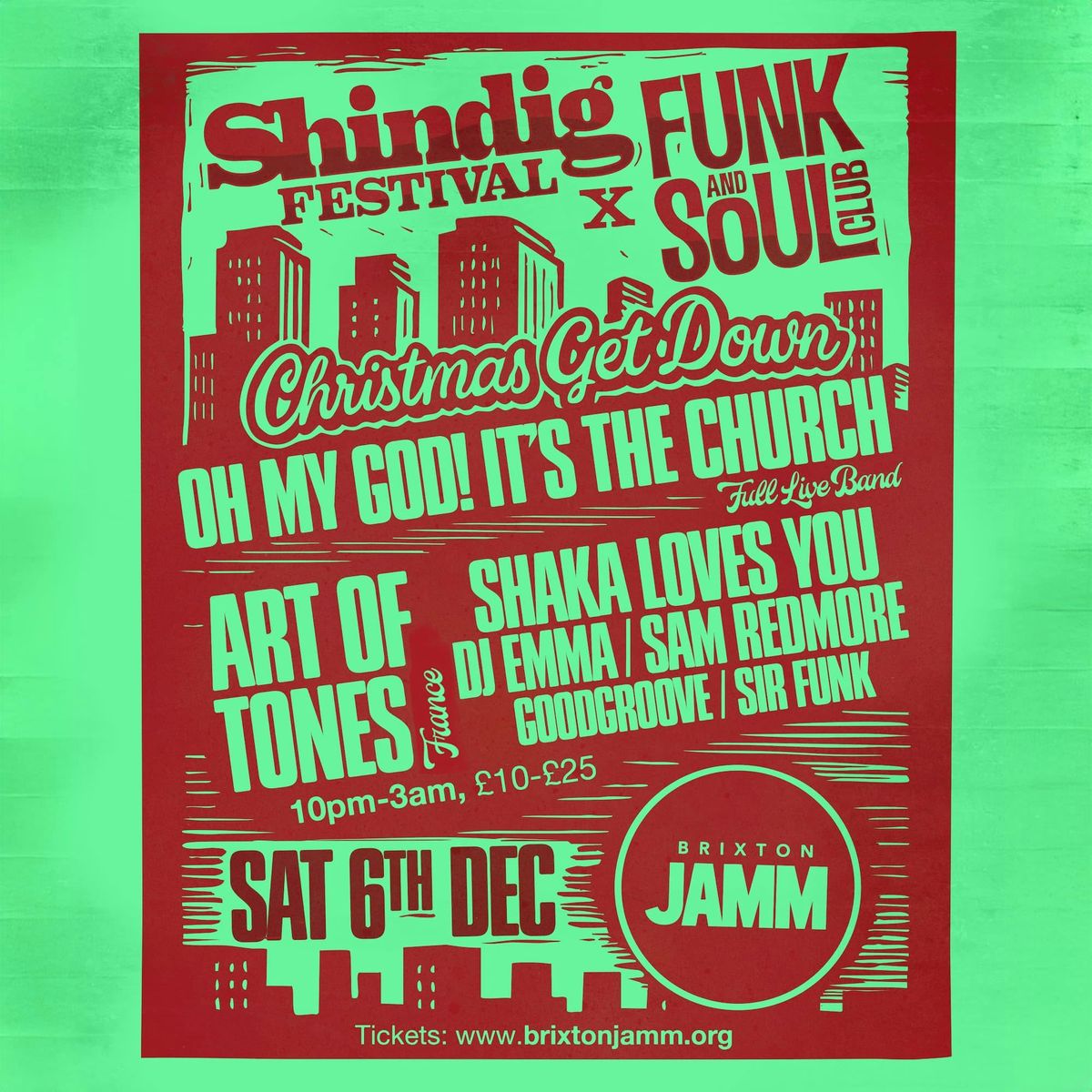 The Christmas Get Down - Shindig Festival x Funk &amp; Soul Club
