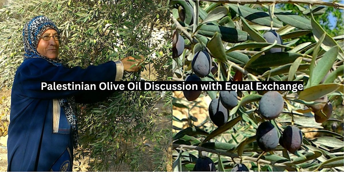 Palestinian Olive Oil Discussion with Equal Exchange