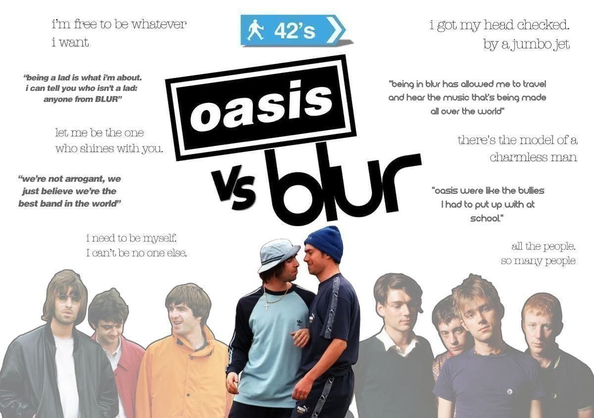 Oasis v Blur 