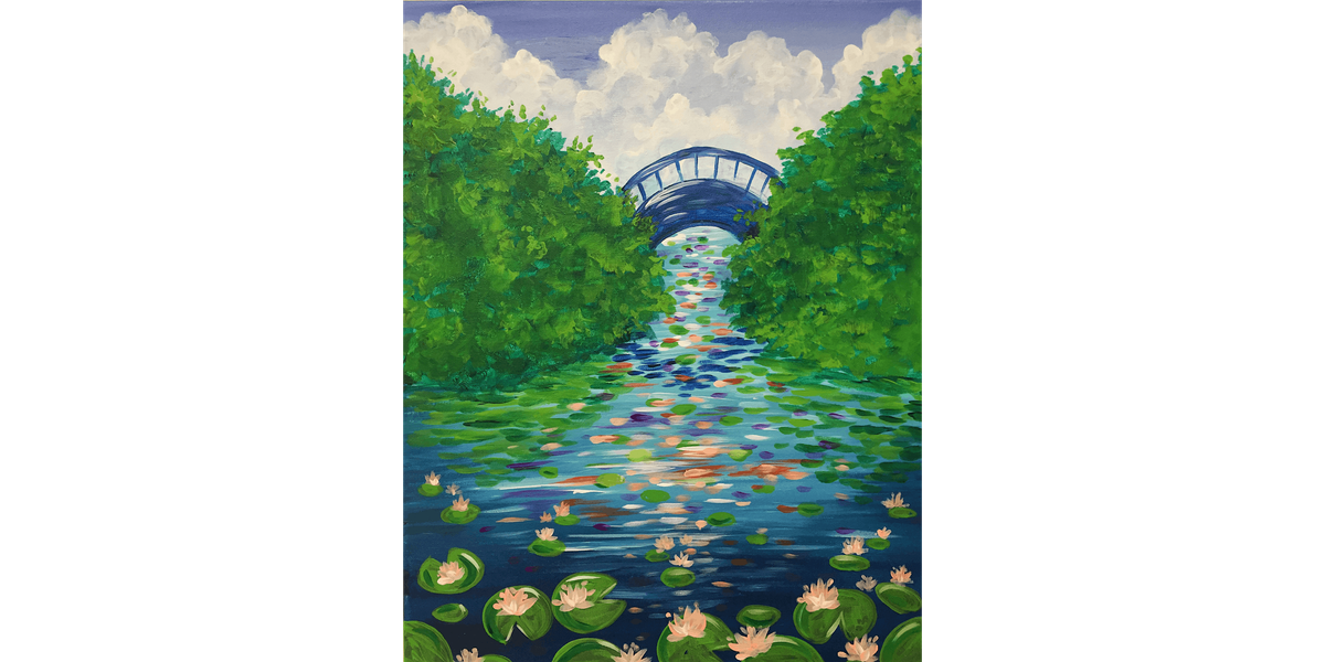Waterlily Garden - Paint and Sip in Phoenix | Classpop!\u2122