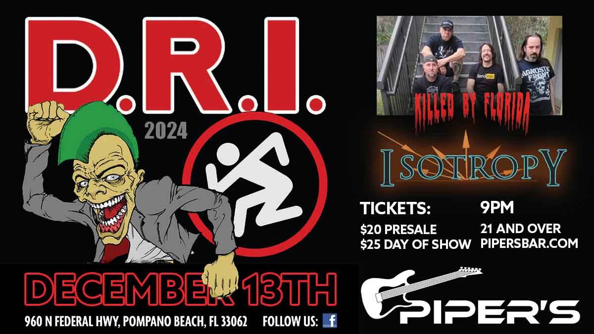 DRI - Dirty Rotten Imbeciles at Scout Bar - Houston