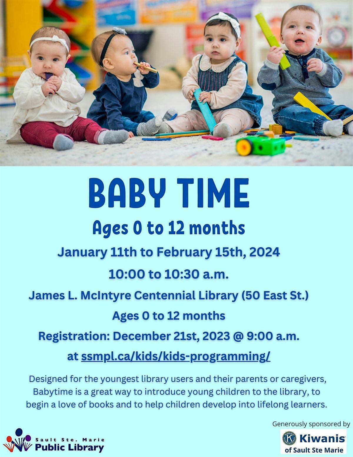 Baby Time - January 2026 - Centennial Library