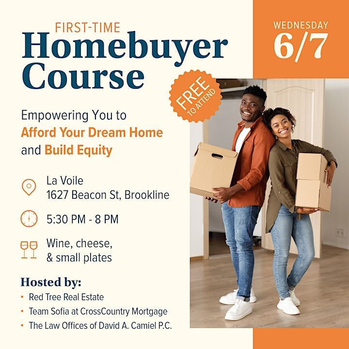 FREE FirstTime Homebuyer Course at La Voile Brookline La Voile