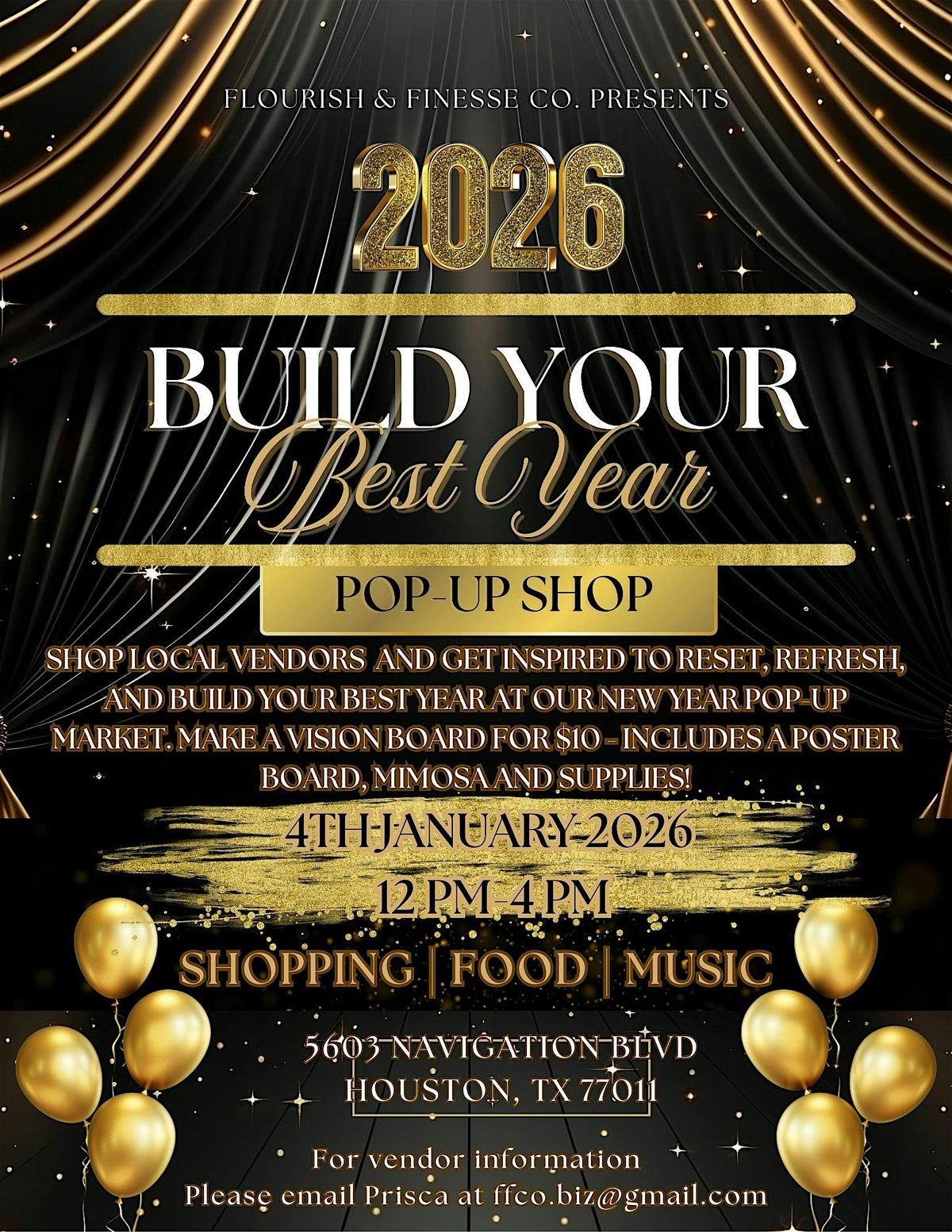 Build Your Best Year Pop-Up Shop\/Vision Board Party