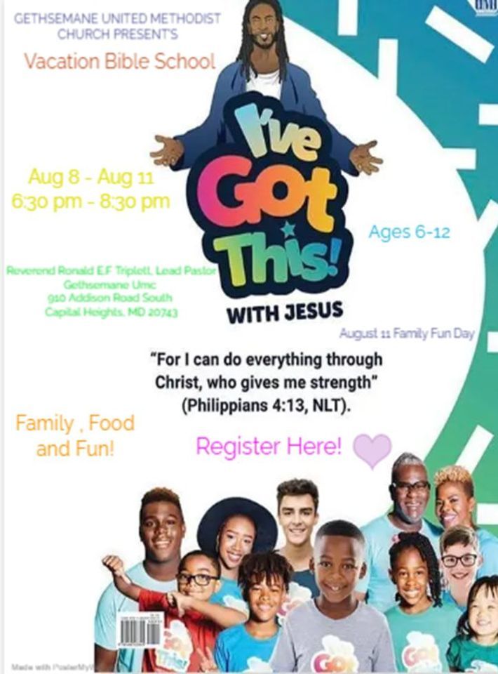 Vacation Bible School 2022 Gethsemane United Methodist Church Vacation bible school 2022 gethsemane united methodist church