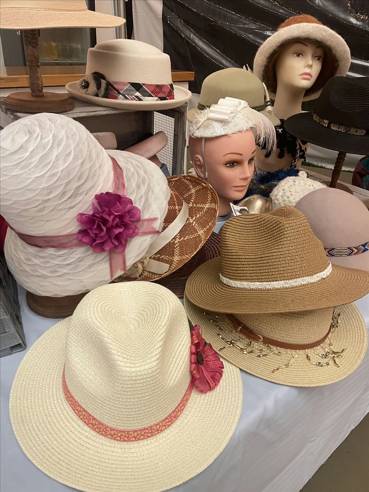 Summer Hat-Making: Design & Create Your Hat 2-class workshop (Wednesdays)
