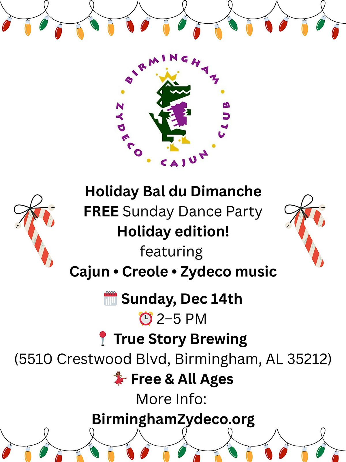 Holiday Bal du Dimanche