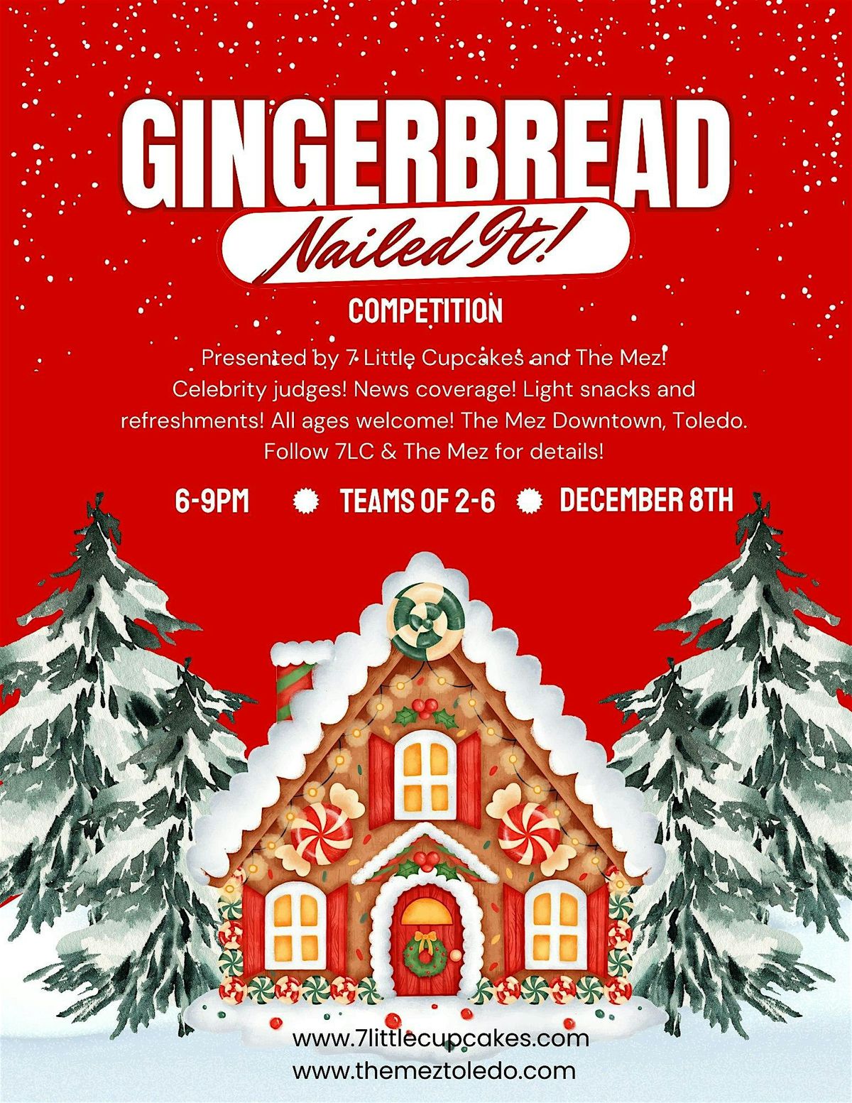 Gingerbread Nailed It Competition!