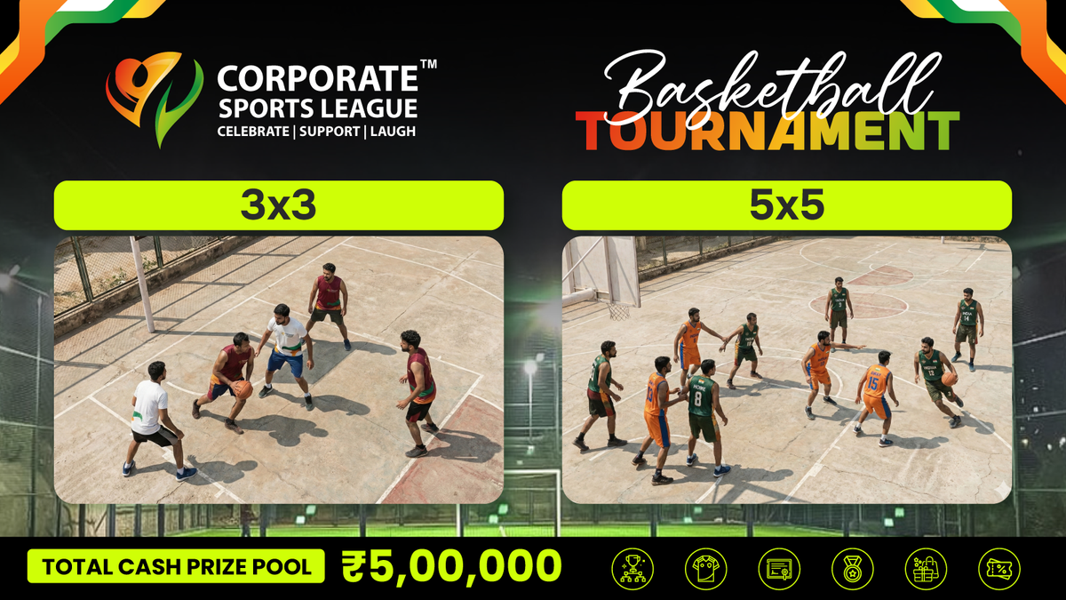 Corporate Sports League : Basketball Tournament 2025\u201326