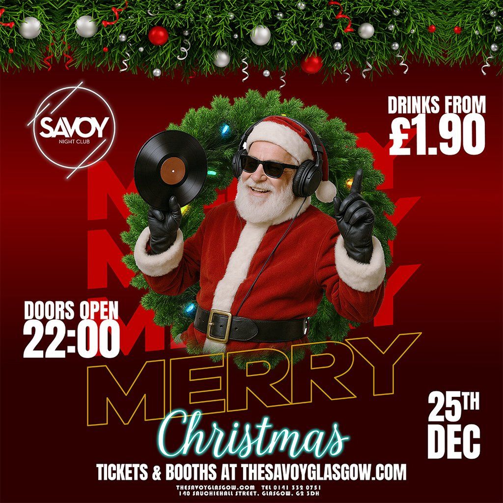 CHRISTMAS DaY @ THE SAV