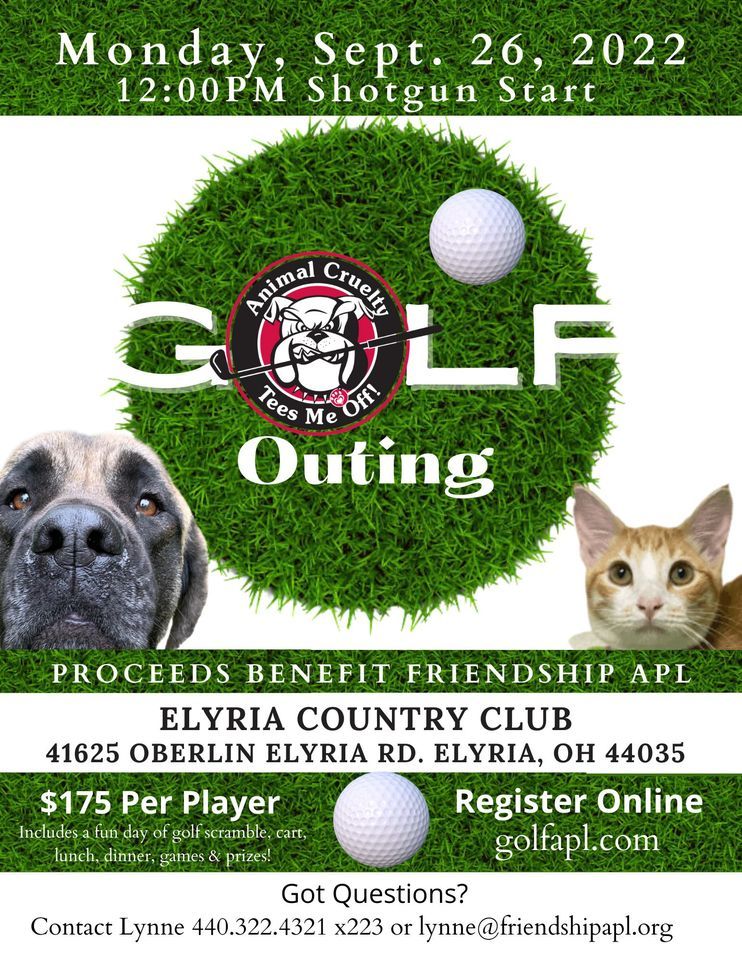 2022 FAPL Golf Outing at Elyria Country Club, Oberlin on 26th September ...