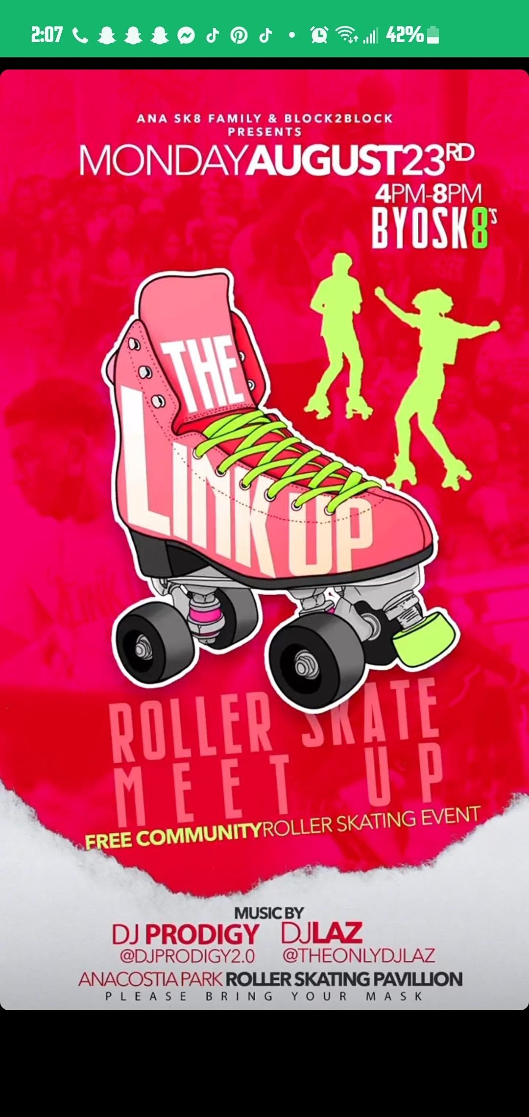 dc roller skating