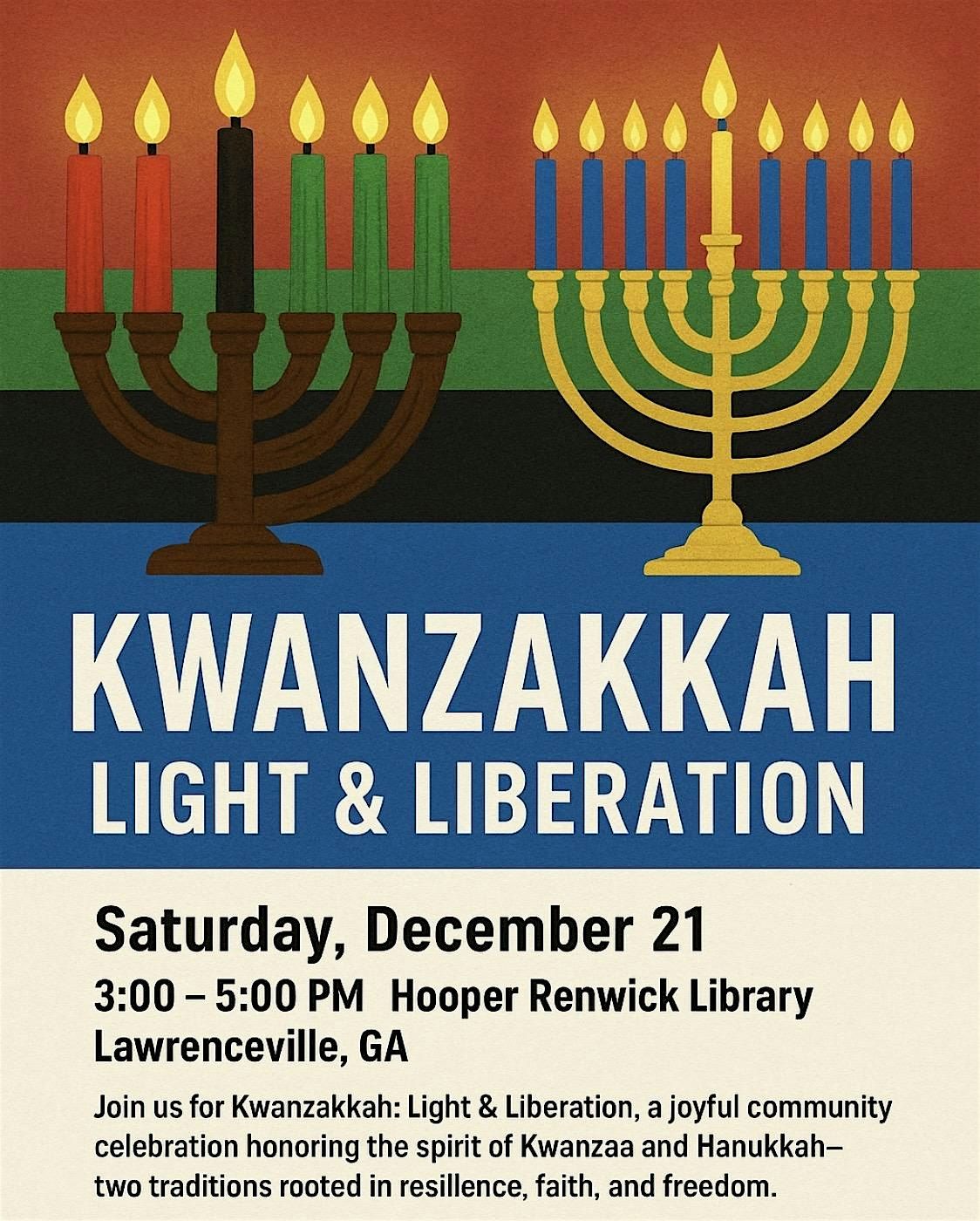 Kwanzakkah: Celebration of Light & Liberation