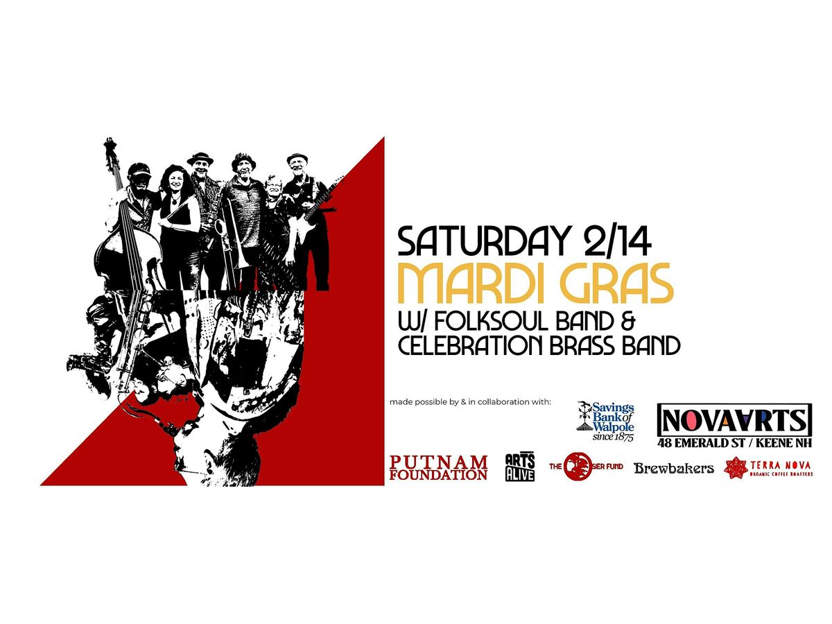 Mardi Gras Dance Party w\/ Folksoul Band & Celebration Brass Band