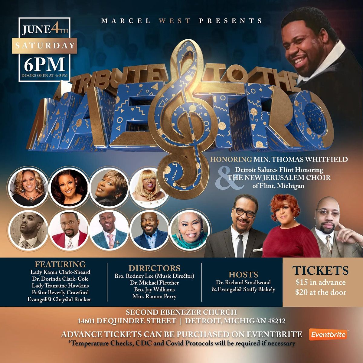 A Tribute to The Maestro & Detroit Salute Flint | Second Ebenezer A Tribute to The Maestro & Detroit Salute Flint | Second Ebenezer