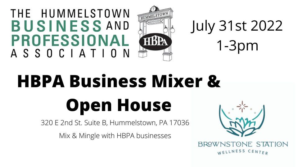 HBPA July Business Mixer and Open House Event Brownstone Station