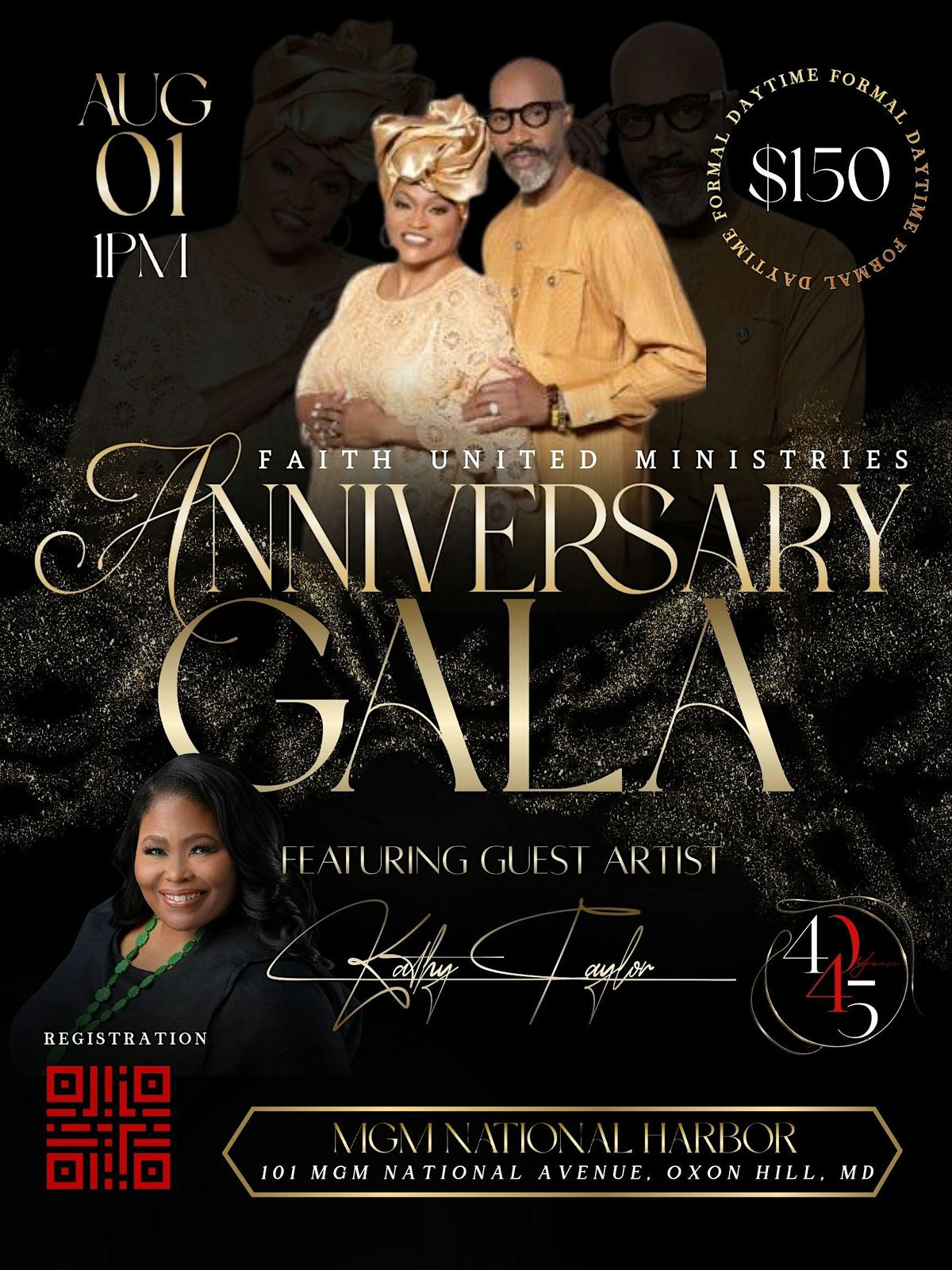 FAITH UNITED MINISTRIES 40\/45 Anniversary Gala