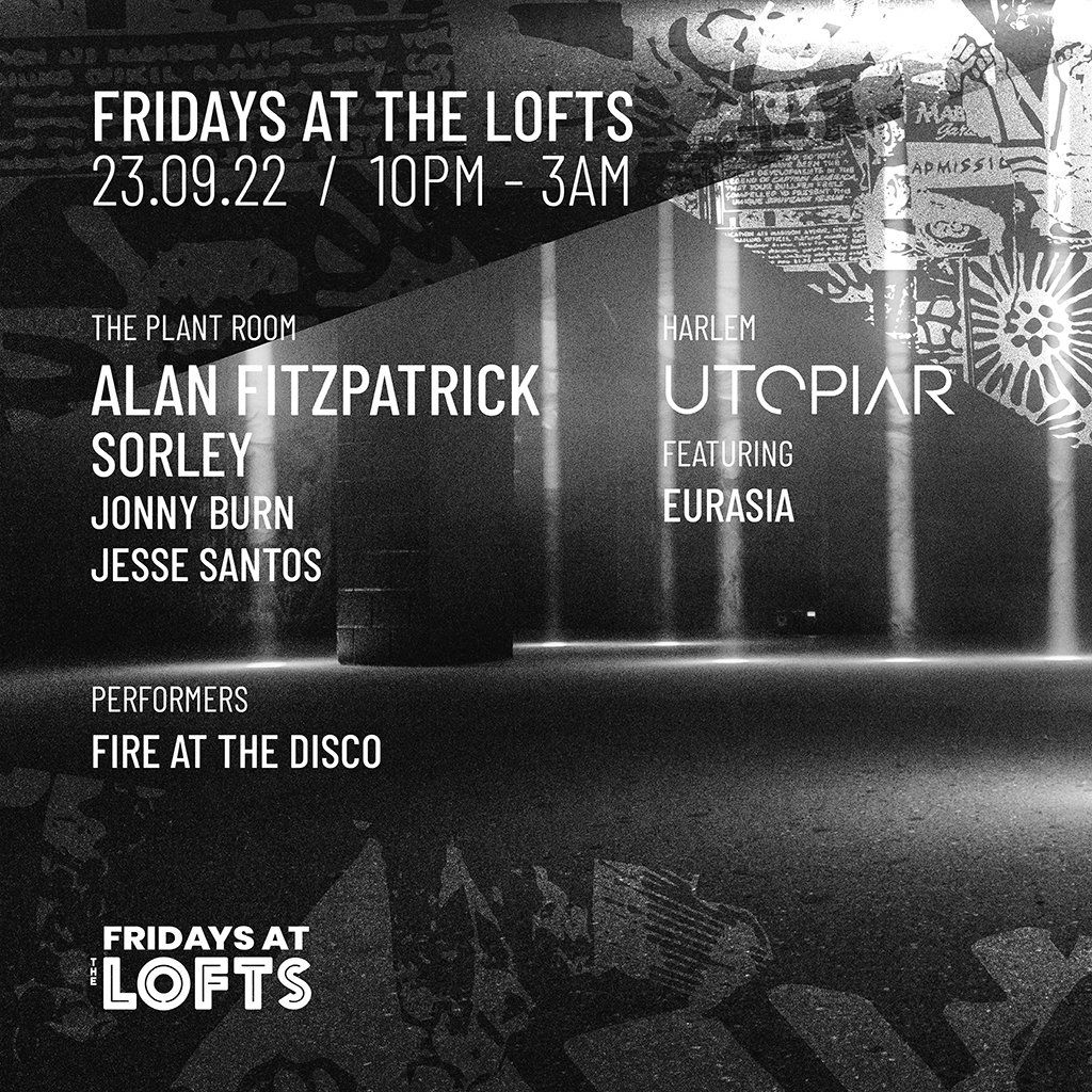 Alan Fitzpatrick and Sorley Tickets at The Lofts, Newcastle Upon Tyne ...