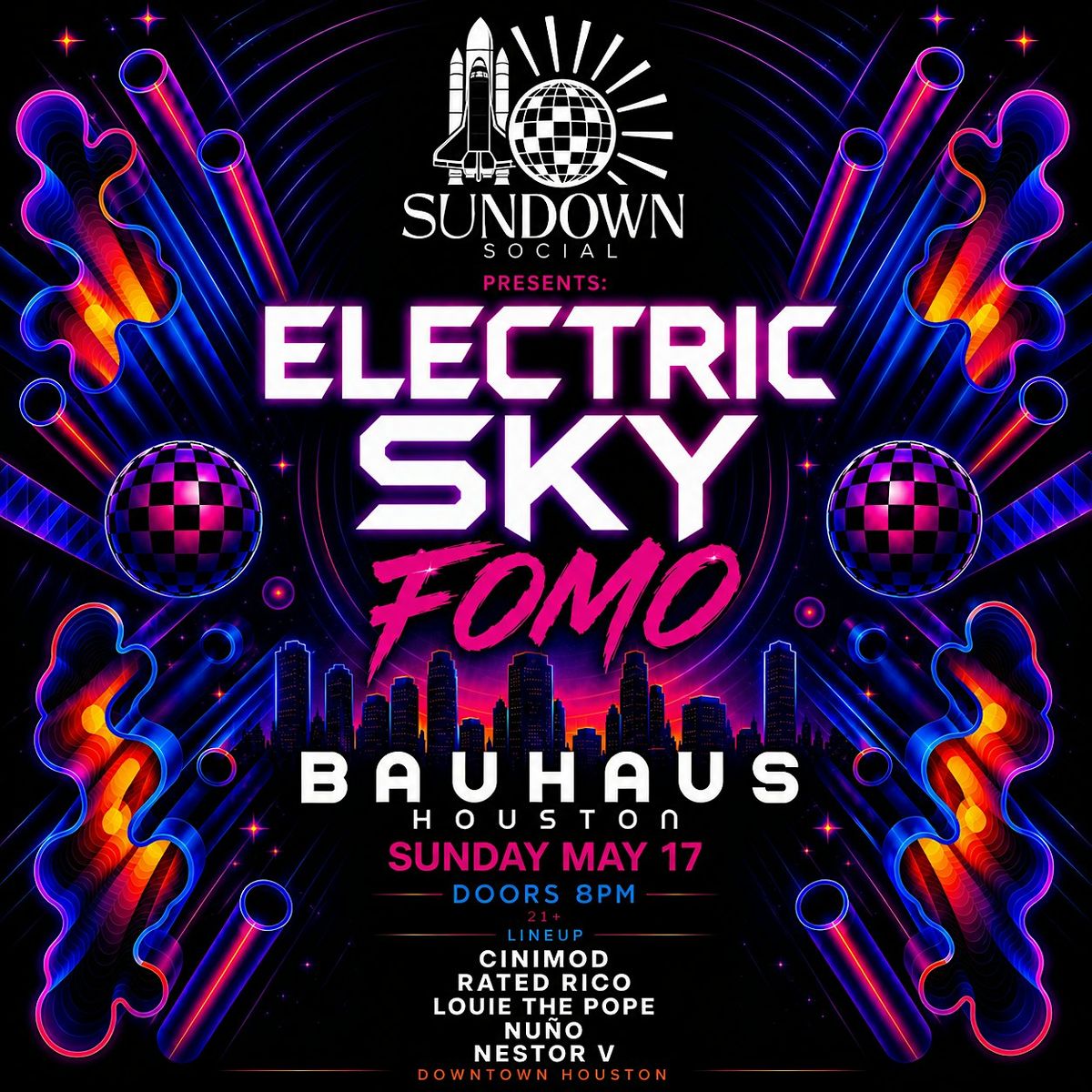 Sundown Social Presents: Electric Sky FOMO