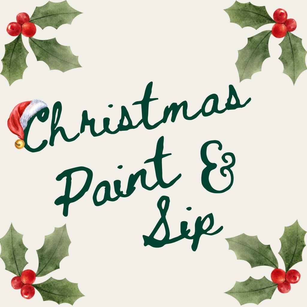 Paint and Sip Christmas special!