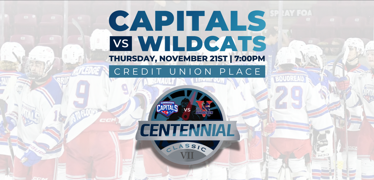 Summerside Western Capitals vs. Valley Wildcats at Credit Union Place