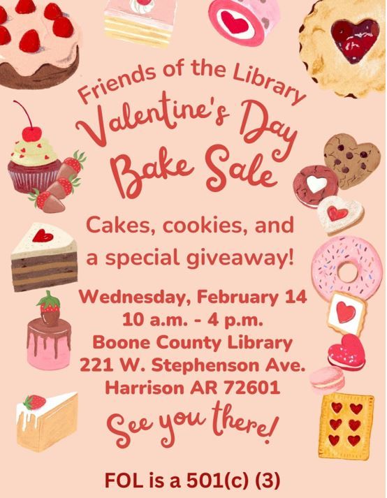 Valentine's Day Bake Sale