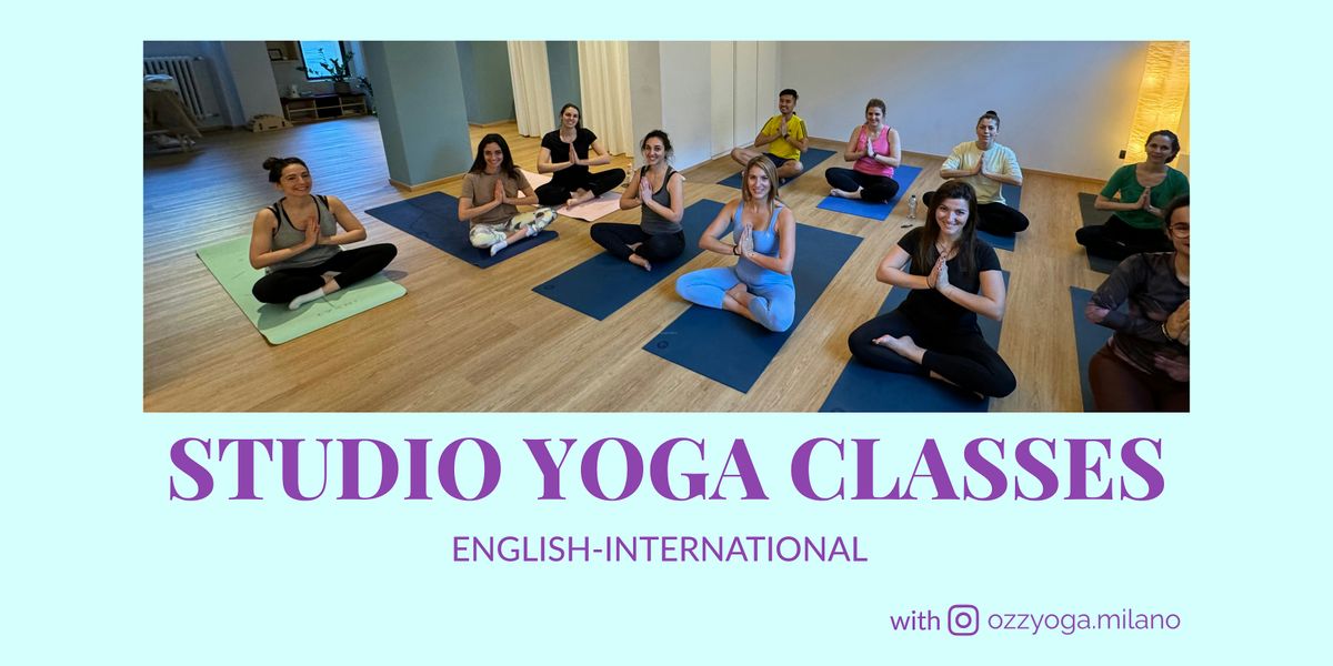 Thursday Yoga with Ozzy (Level: all levels&beginner friendly English)