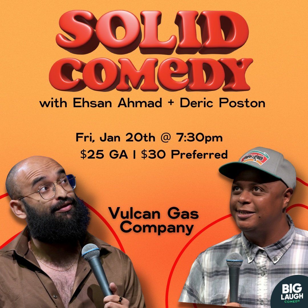 Ehsan Ahmad and Deric Poston at Ontario Improv Comedy Club
