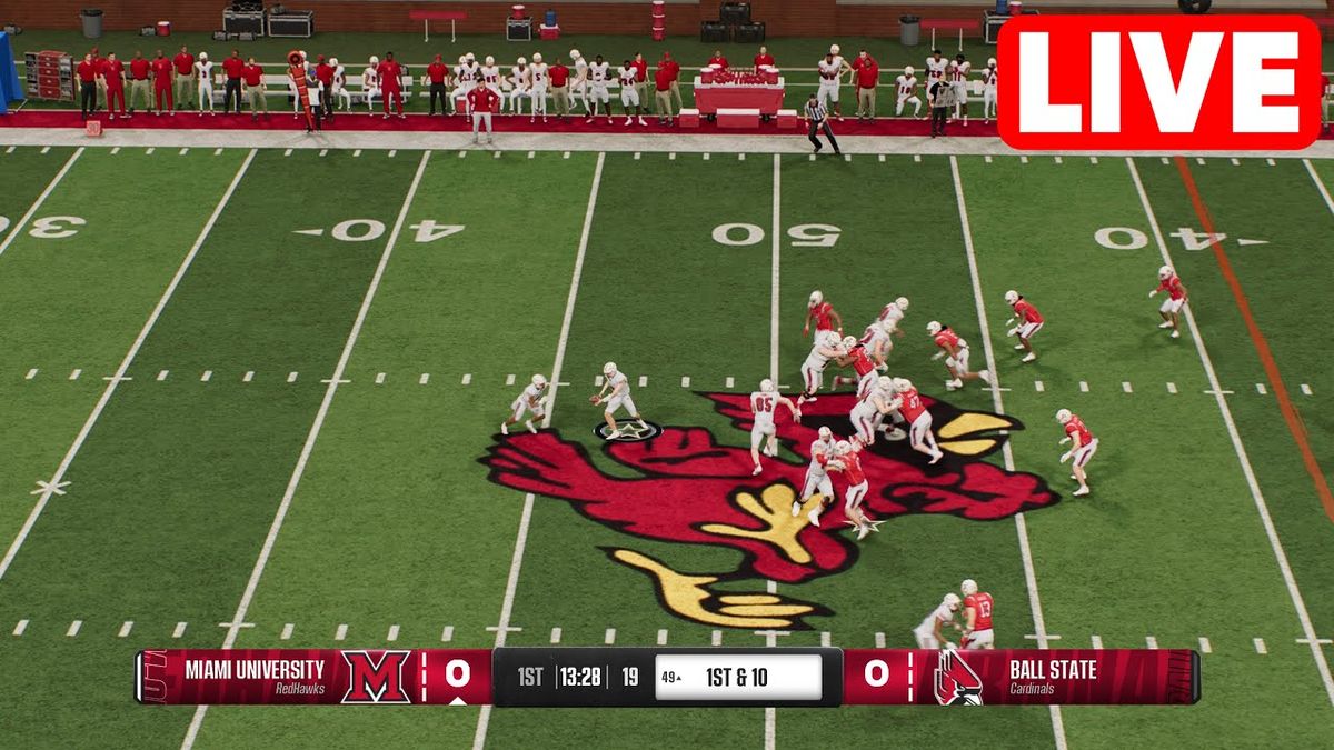 Parking Ball State Cardinals at Miami (OH) Redhawks Football