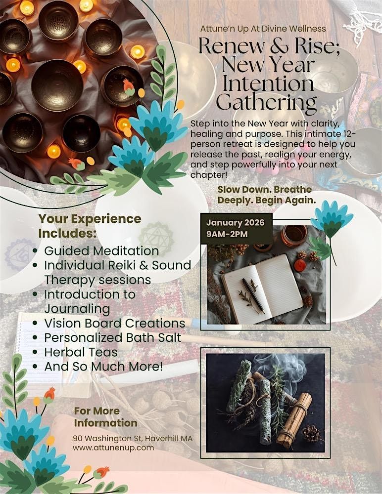 New Year Weekend Renew and Rise Intention Gathering
