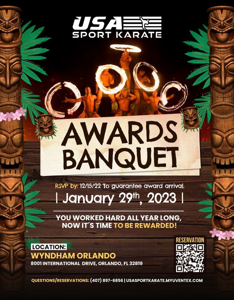 2022 USA Sport Karate Awards Banquet Wyndham Orlando Resort
