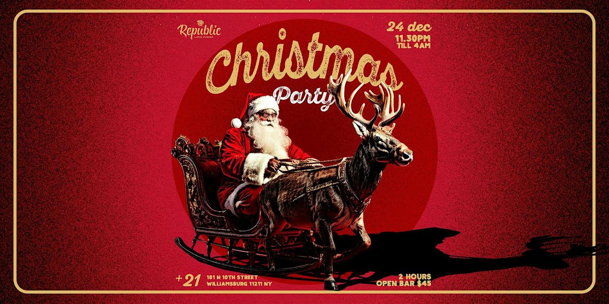 CHRISTMAS EVE REGGAETON PARTY