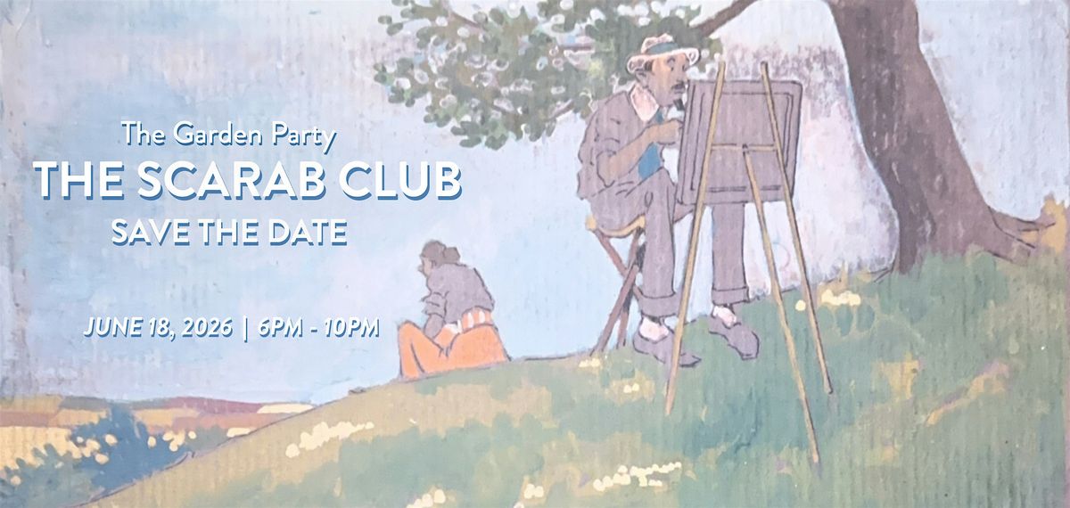 Garden Party at The Scarab Club